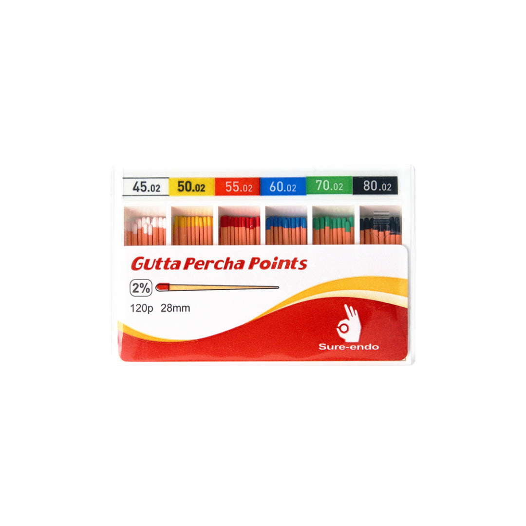 Sure Endo Gutta Percha 120 pcs