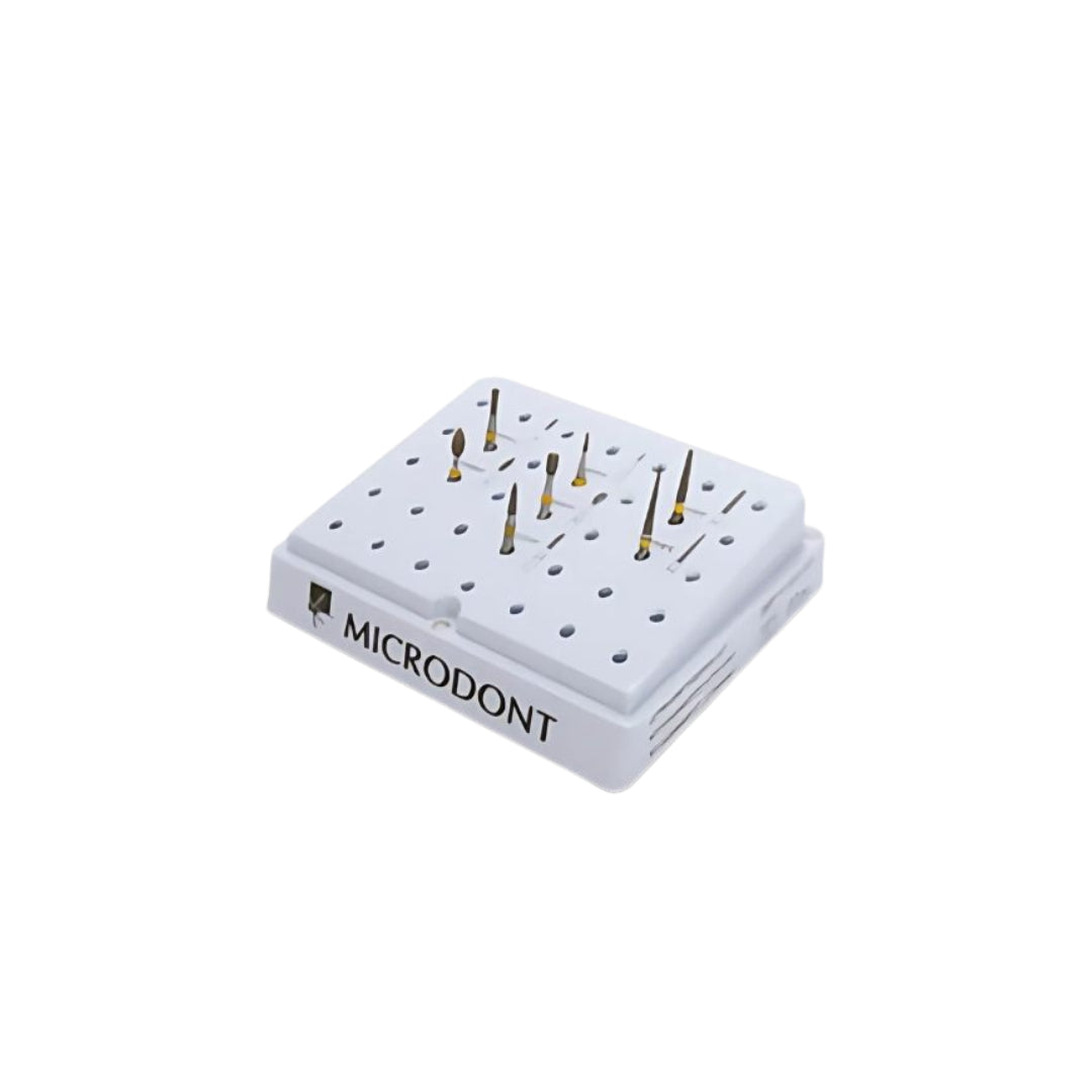 Microdont Bur Kit - Ultrafine Finishing - 7 burs