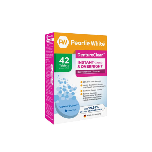 Pearlie White DentureClean Denture Cleansing Tablets 42s 