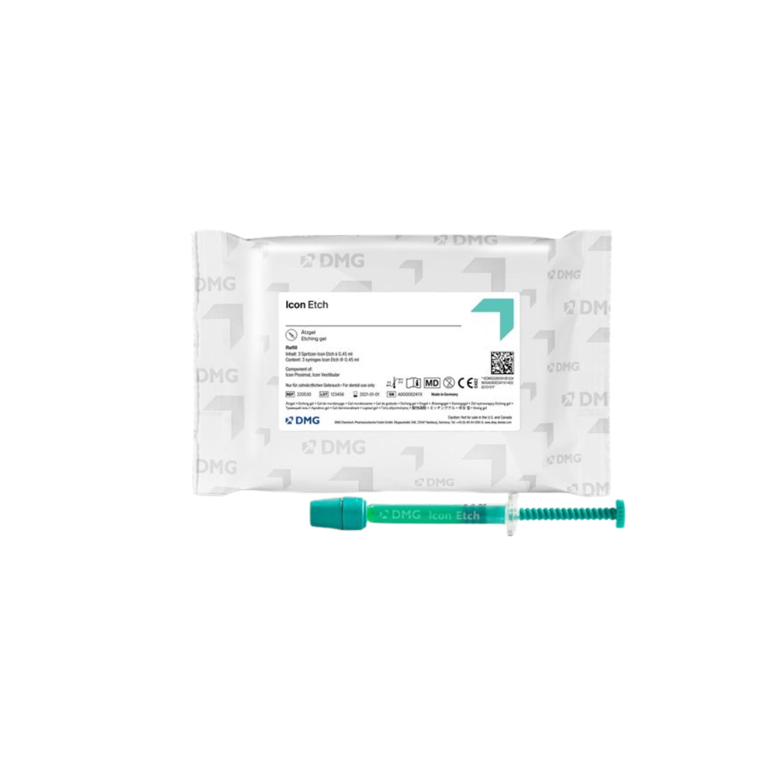 DMG Icon Etch Refill (3 x 0.45ml) & 15 Vestibular Tips